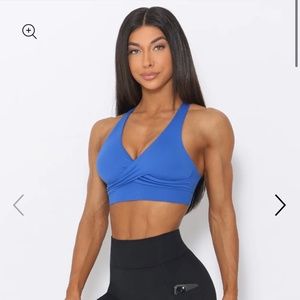 Bombshell Sportswear Blue Sports Bra